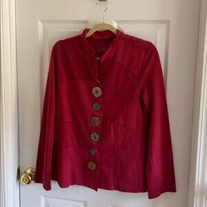 Neon Buddha S button down jacket